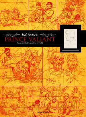 Hal Fosters Prince Valiant Sketchbooks HC Vol 02 An Illustrated Memoir (Mr)