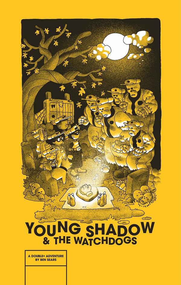 Young Shadow And The Watchdogs TP cover by Ben Sears