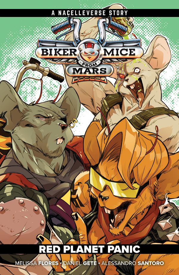 Biker Mice From Mars TP Vol 01 Red Planet Panic cover by Karl Kerschl
