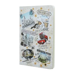 Harry Potter Collection The Wizarding World Notebook TP A5 Gridded Medium