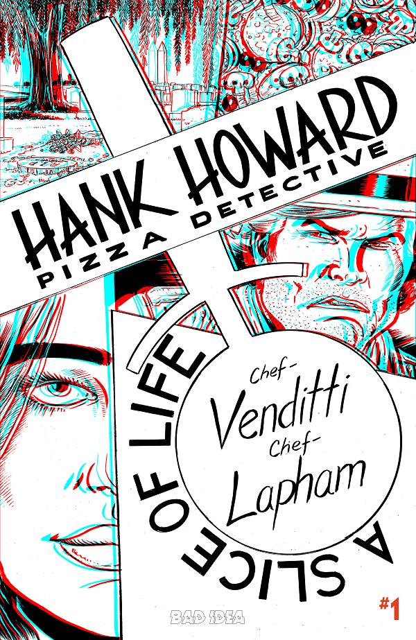 Hank Howard Pizza Detective A Slice Of Life #1 variant cover by David Lapham
