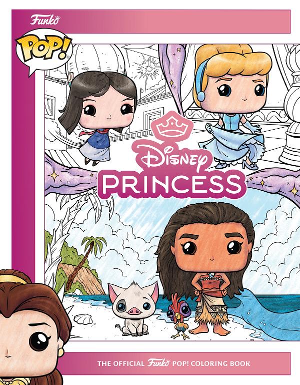 Disney Princess HC The Official Funko Pop Coloring Book