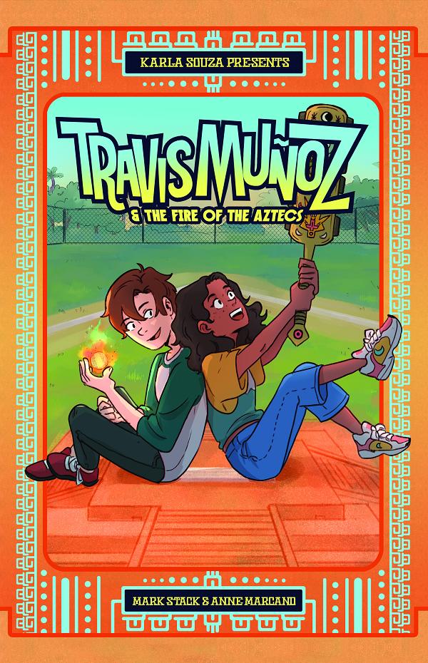Travis Munoz And The Fire Of The Aztecs TP Book 01 cover by Anne Marcano