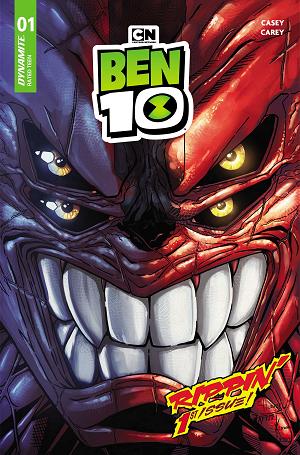 Ben 10 #1 CVR Q CVR Q CORMAC HUGHES TRADE DRESS cover