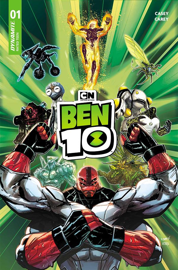 Ben 10 #1 CVR S CVR S ROBERT CAREY FOIL cover