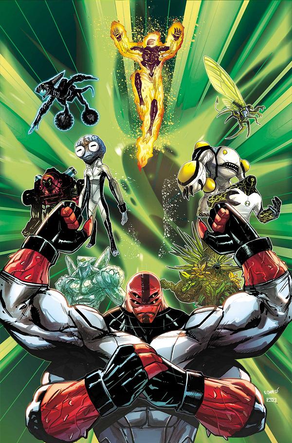 Ben 10 #1 CVR T CVR T ROBERT CAREY FOIL VIRGIN cover
