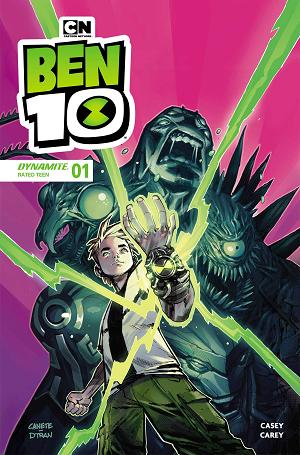 Ben 10 #1 CVR W CVR W INC 1:10 ERIC CANETE FOIL cover