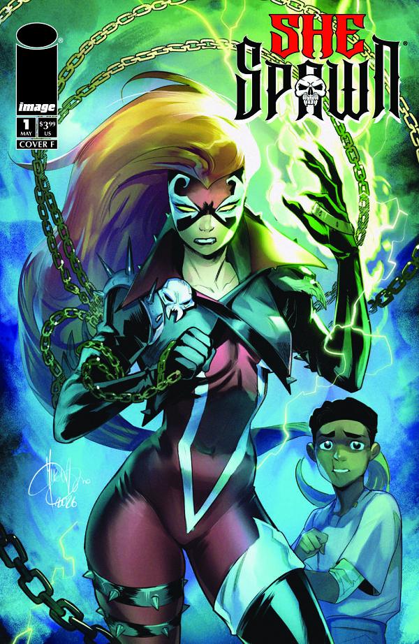 She-Spawn #1 CVR F (OF 5) CVR F MIRKA ANDOLFO cover