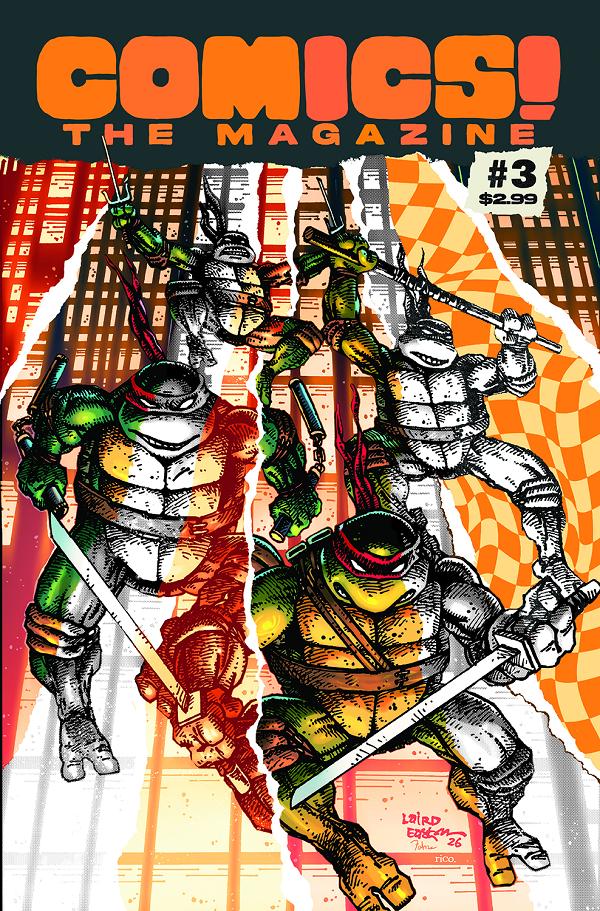 Comics The Magazine #3 cover