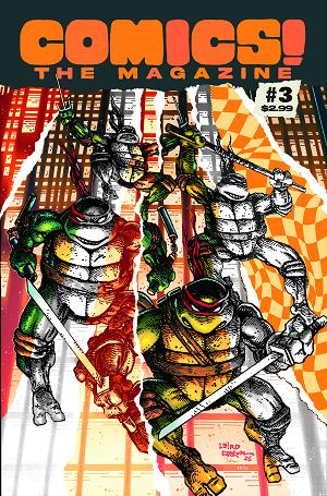 Comics The Magazine #3 cover
