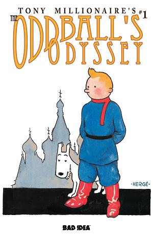 Oddballs Odyssey #1 CVR B (ONE-SHOT) CVR B HERGE OLD MASTERS cover