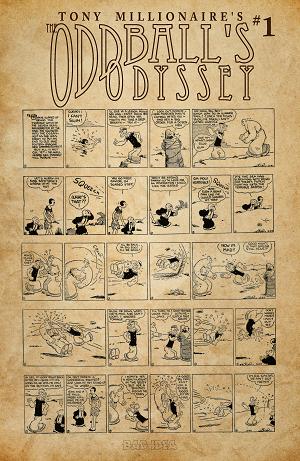 Oddballs Odyssey #1 CVR D (ONE-SHOT) CVR D EC SEGAR OLD MASTERS cover