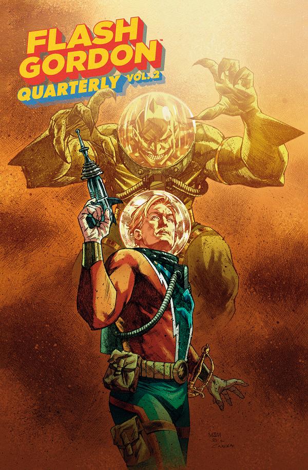 Flash Gordon Quarterly Collection TP Vol 02 cover by Michael Sta Maria Jao Canola