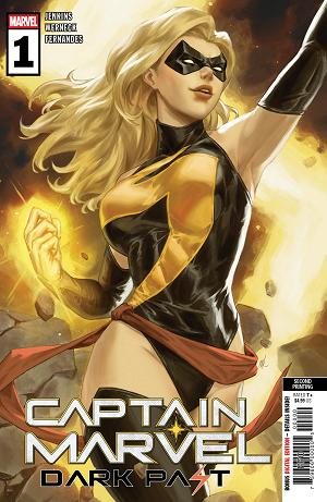 Captain Marvel: Dark Past #1 EJIKURE 2ND PRINTING VARIANT cover