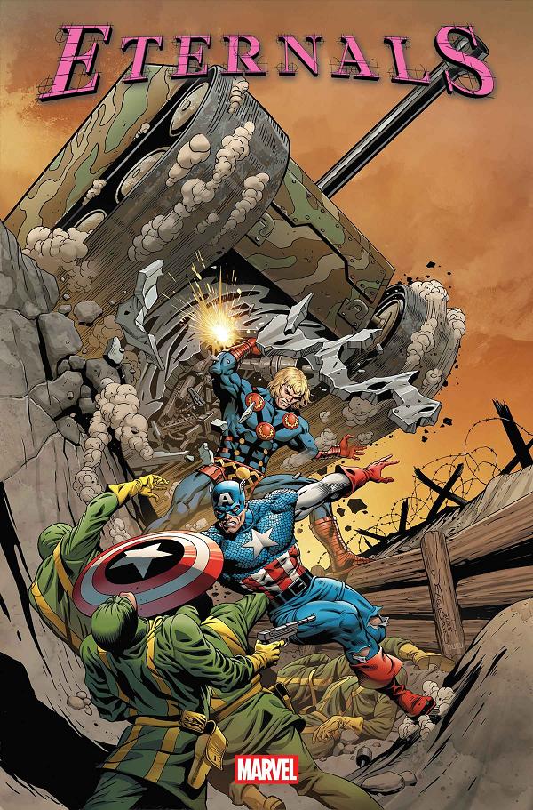 Eternals 50Th Anniversary Special #1 DALE EAGLESHAM VARIANT cover