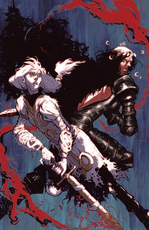 Briar: Night's Terror A Main (Dressed, Lins) #4 D Unlimited Variant (Full Art, Lins) cover