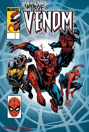 Web Of Venom #1 ADAM GORHAM HOMAGE VARIANT cover