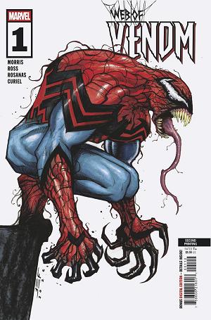 Web Of Venom #1 JUAN FERREYRA 2ND PRINTING VARIANT cover