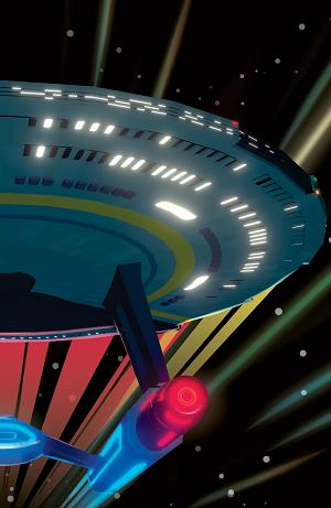 Star Trek: Lower Decks Cover A (Smith) #18 Variant B (Fenoglio Connecting Variant) cover