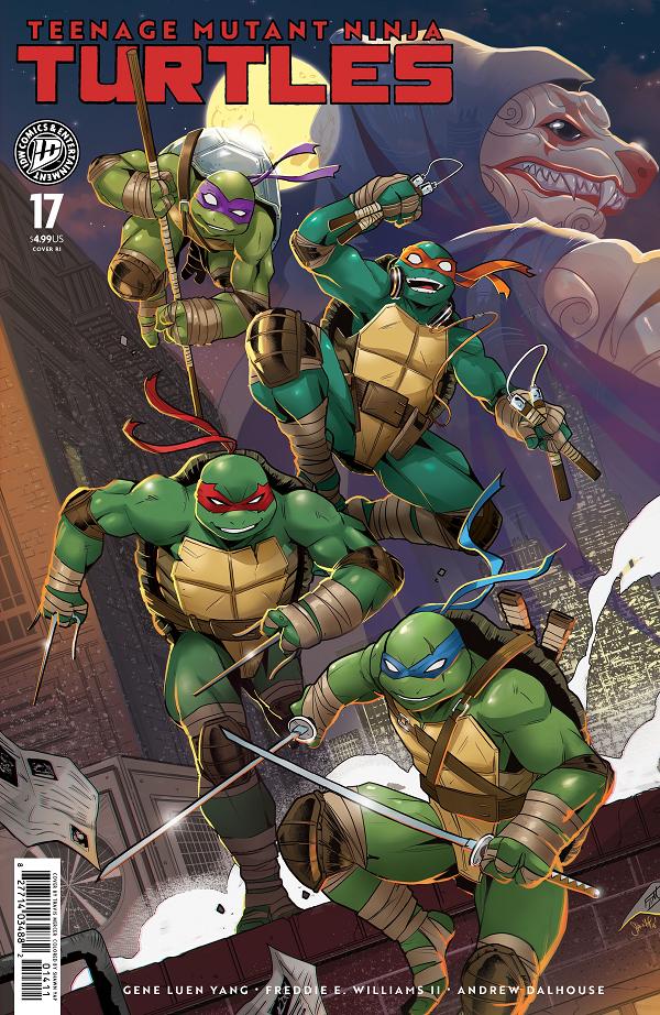 Teenage Mutant Ninja Turtles Cover A (Williams Ii) #17 variant cover by Travis Mercer