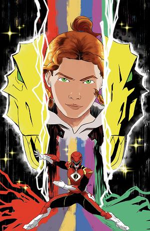 Power Rangers Prime A Main (Dressed, Griffith) #16 cover