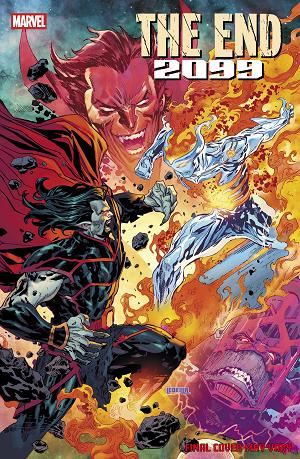 The End 2099 #5 KEN LASHLEY BATTLE VARIANT cover
