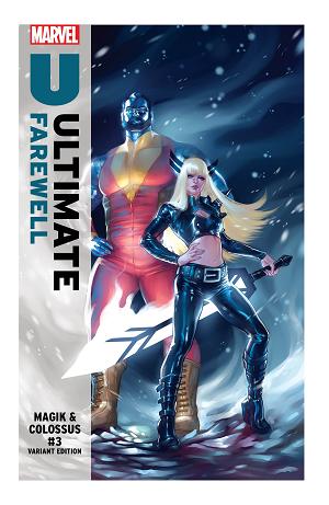Magik & Colossus #3 MEGHAN HETRICK ULTIMATE FAREWELL VARIANT cover