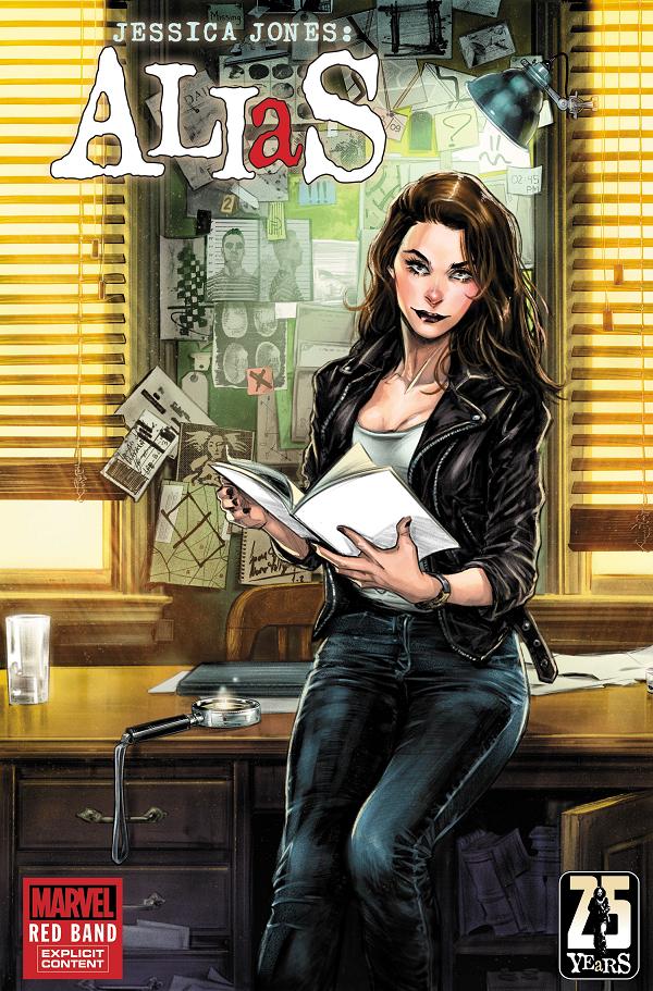 Alias: Red Band #2 JOELLE JONES MARVEL COMICS PRESENTS VARIANT [POLYBAGGED] cover