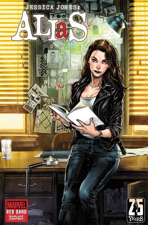 Alias: Red Band #2 JOELLE JONES MARVEL COMICS PRESENTS VARIANT [POLYBAGGED] cover