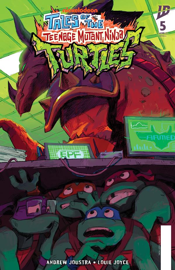 Tales Of The Teenage Mutant Ninja Turtles Cover A (Joyce) #5 Variant B (Wong) cover