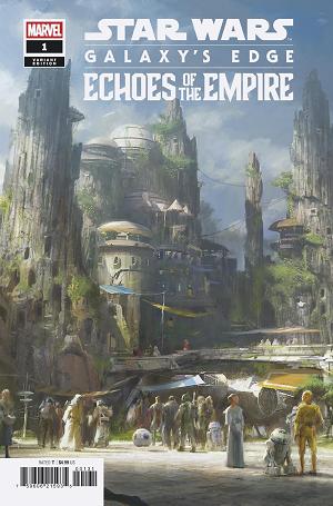 Star Wars: Galaxy's Edge - Echoes Of The Empire #1 ERIK TIEMENS CONCEPT ART VARIANT cover