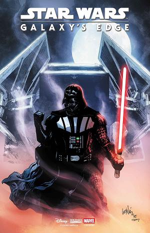 Star Wars: Galaxy's Edge - Echoes Of The Empire #1 LEINIL YU DARTH VADER VARIANT cover