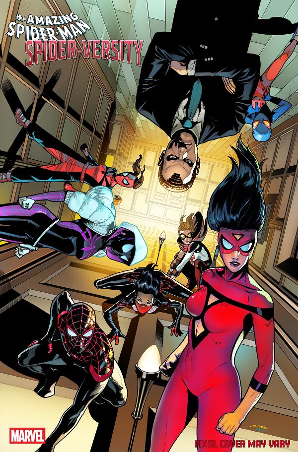 Amazing Spider-Man: Spider-Versity #1 PERE PEREZ FOIL VARIANT cover
