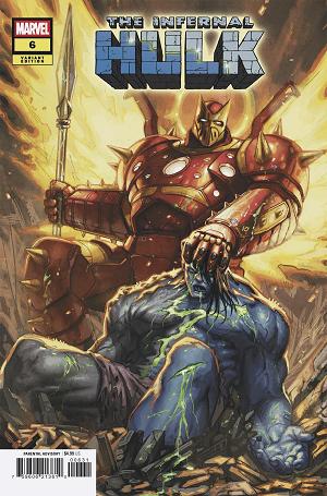 Infernal Hulk #6 DAVIDE PARATORE VARIANT cover