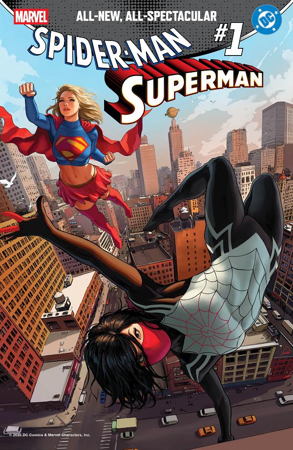 Marvel/Dc: Spider-Man/Superman #1 IVAN TALAVERA VARIANT cover