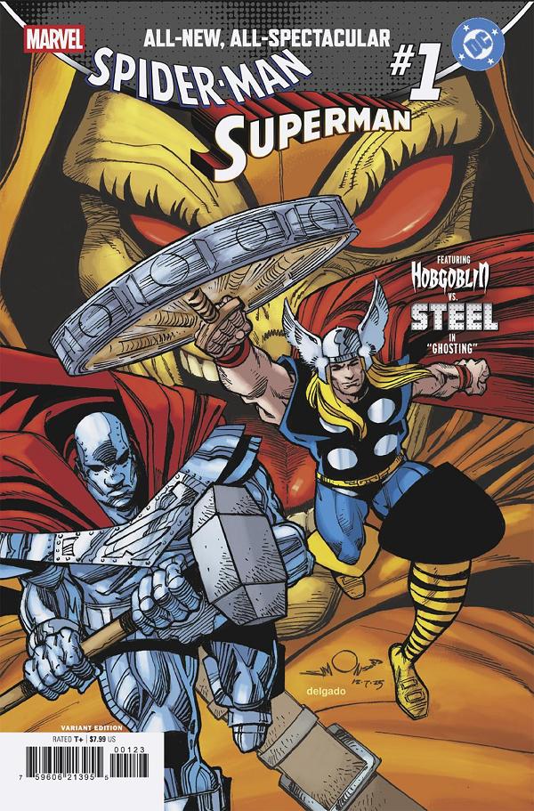 Marvel/Dc: Spider-Man/Superman #1 WALT SIMONSON VARIANT cover
