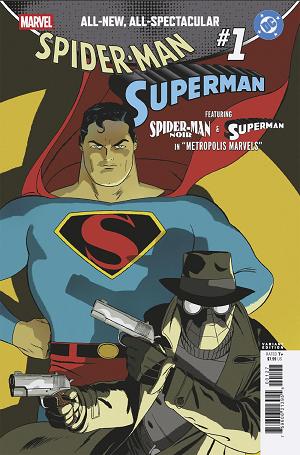 Marvel/Dc: Spider-Man/Superman #1 MARCOS MARTIN VARIANT cover