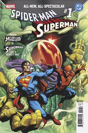 Marvel/Dc: Spider-Man/Superman #1 GARY FRANK VARIANT cover