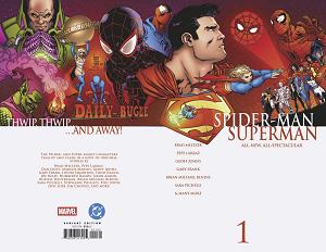 Marvel/Dc: Spider-Man/Superman #1 GIUSEPPE CAMUNCOLI HOMAGE VARIANT [1:25] cover