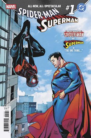 Marvel/Dc: Spider-Man/Superman #1 SARA PICHELLI VARIANT cover