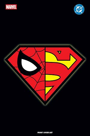 Marvel/Dc: Spider-Man/Superman #1 LOGO MASHUP VARIANT cover