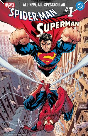 Marvel/Dc: Spider-Man/Superman #1 RYAN STEGMAN VARIANT cover