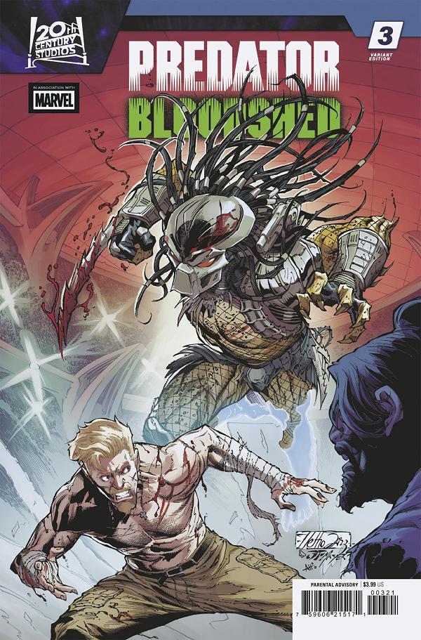 Predator: Bloodshed #3 NETHO DIAZ VARIANT cover