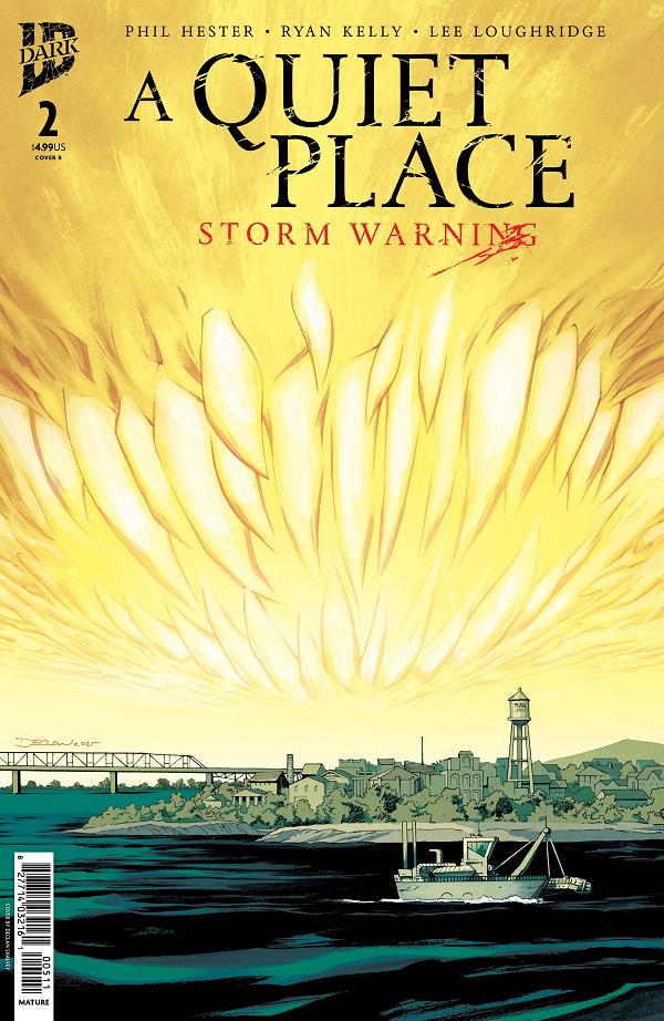 A Quiet Place: Storm Warning Cover A (Kelly) #2 variant cover by Declan Shalvey