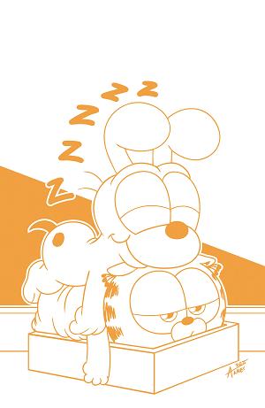 Baby Garfield A Main (Dressed, Garbowska) #2 E Unlimited Variant (Full Art, Garbowska) cover