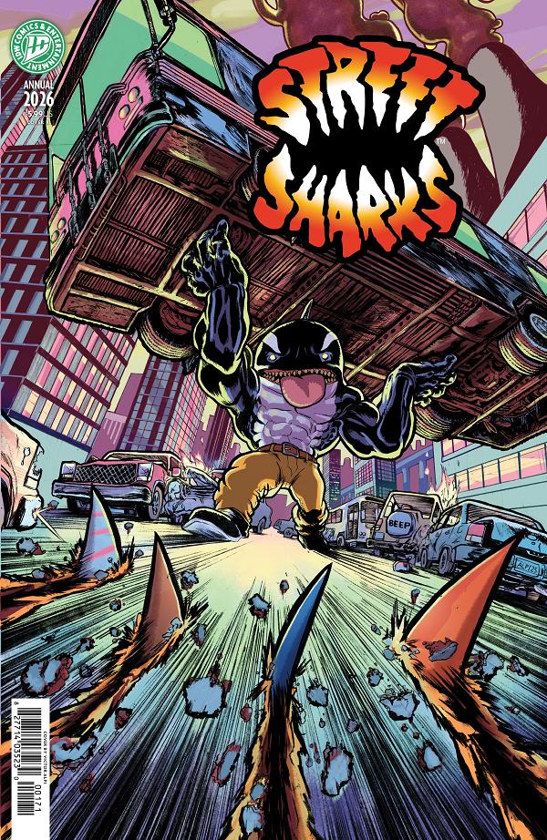 Street Sharks: Annual 2026 Cover A (Murphy) #1 variant cover by Victor Alpi
