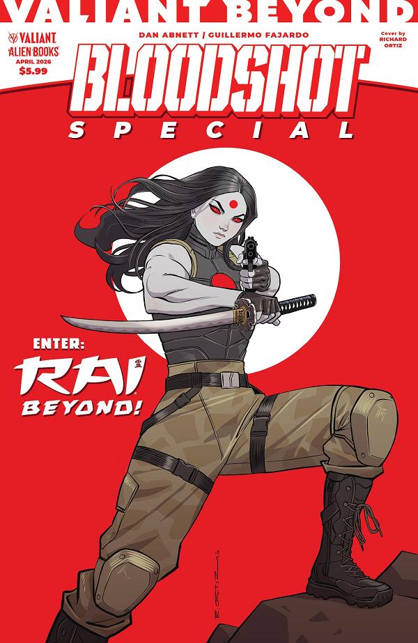 Valiant Beyond: Bloodshot: Special Cover A (Fajardo) #1 variant cover by Richard Ortiz