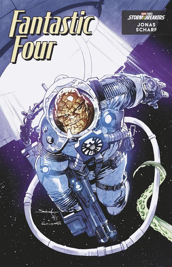 Fantastic Four #10 JONAS SCHARF AGENTS OF S.H.I.E.L.D. VARIANT cover