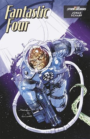 Fantastic Four #10 JONAS SCHARF AGENTS OF S.H.I.E.L.D. VARIANT cover