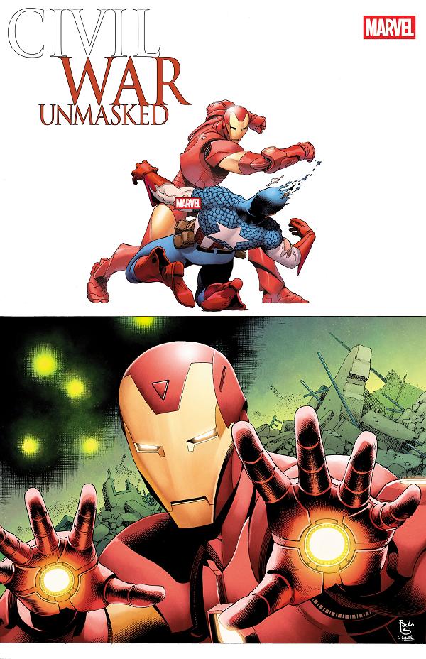 Civil War: Unmasked #1 PAULO SIQUEIRA 5-PART CONNECTING VARIANT cover